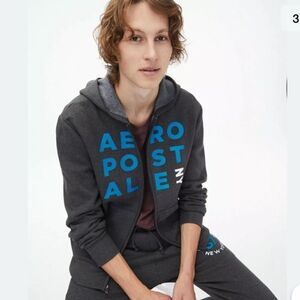 NWT Aeropostale 3XL Sweatshirt Zip Hoodie Jacket